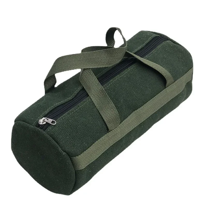 Thickeness Canvas Tool Bag Durable Electrical Tool Storage Pouch Large Capacity Screwdriver Hardware Tools Organizer Packaging