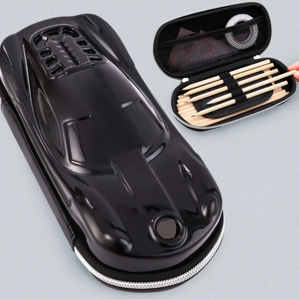 

Durable 3D Stationery Box Stereo Sports Car Creative Pencil Bag Hard Shell Multi-function Stationery Storage Organizer Students