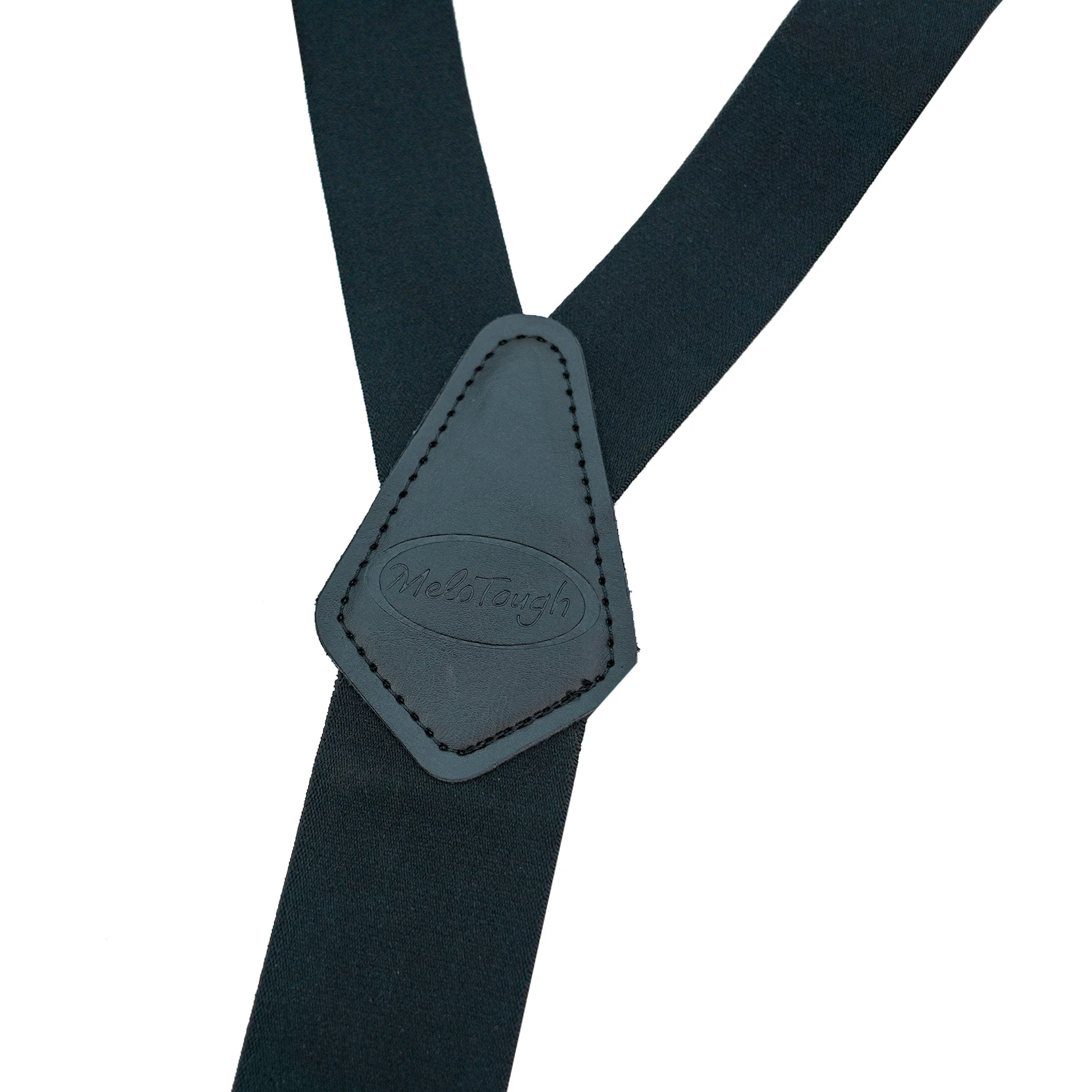 حمالات ظهر Melo Tough Y حمالات صديقة للمطار، بدون طنانة مع مشبك بلاستيكي 2 بوصة دعامات مرنة بالكامل