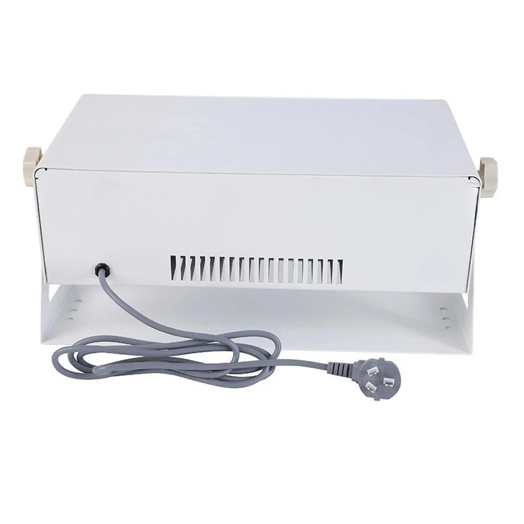 4 Horizontal ion fan with white shell, efficient and stable static removal fan