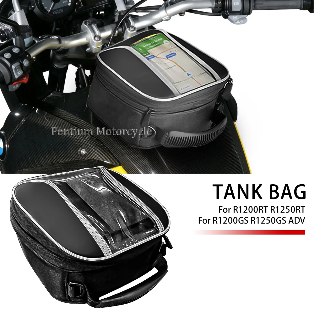 

For BMW R1250GS R1200GS Adventure R1200R R1200RS R1200RT R1250RT Fuel Tank Bag Luggage Storage Bags Accessories Navigation Bag