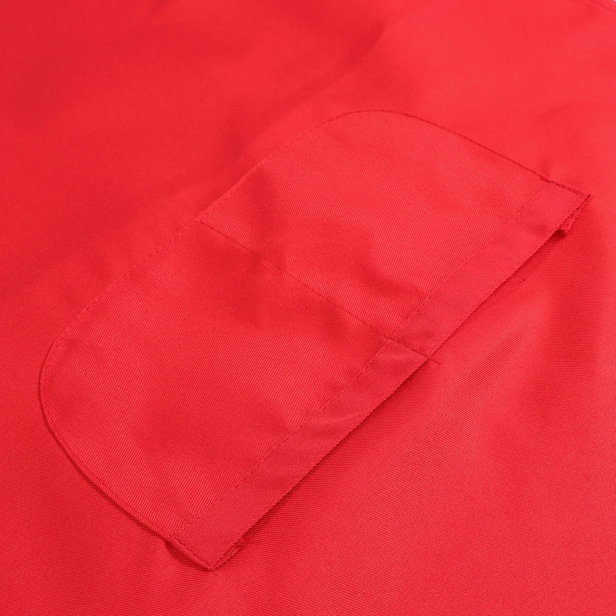 Kids Red Hat Apron Sleeve Cooking Baking Painting Party Gift Easy Clean Thicken Fabric for 7-13 Year