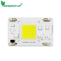 80W100W Driverless AC 110V 120V Four Solderless Connectors DIY Power COB LED Chip for Outdoor Custom Light Spotlight Floodlight