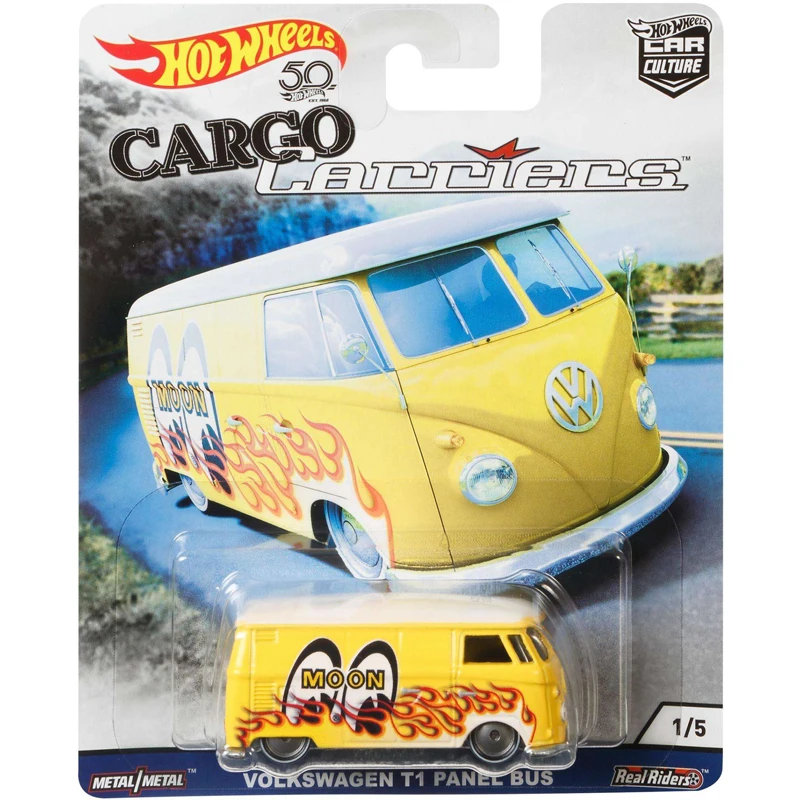 Hot Wheels CAR Culture Cargo Carriers Volkswagen SUNAGON Panel Bus Honda Odyssey Van Nissan Skyline Wagon 1:64 Diecast Car Toy