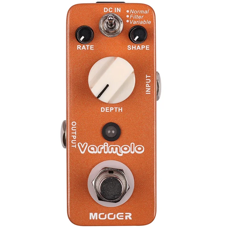 

MOOER Varimolo Electric Guitar Effect Pedal Digital Tremolo With Three Different Tremolo Modes Pedal Normal Filter Guitar Parts