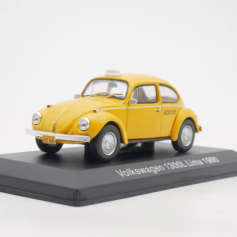 Spielzeugfahrzeug-Kollektion Ixo 1:43 Volkswagen 1300L 1980 Lima Taxi Druckguss-Automodell