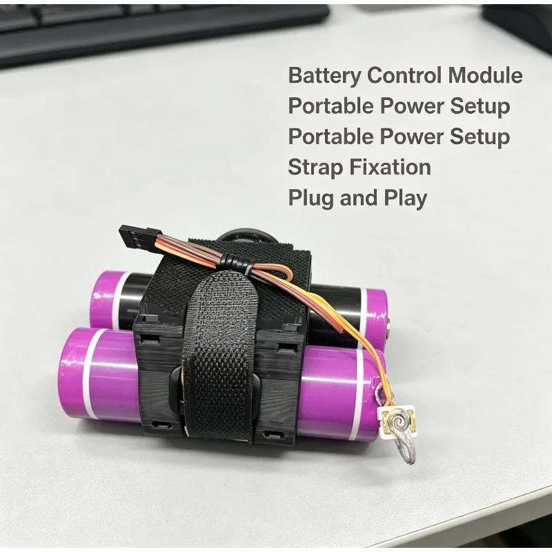1Pc 3D‑Printed PLA Smoke  Dropper 9‑30V 360° Rotating Servo Thrower For FPV Drone Airdrop System Spare Part