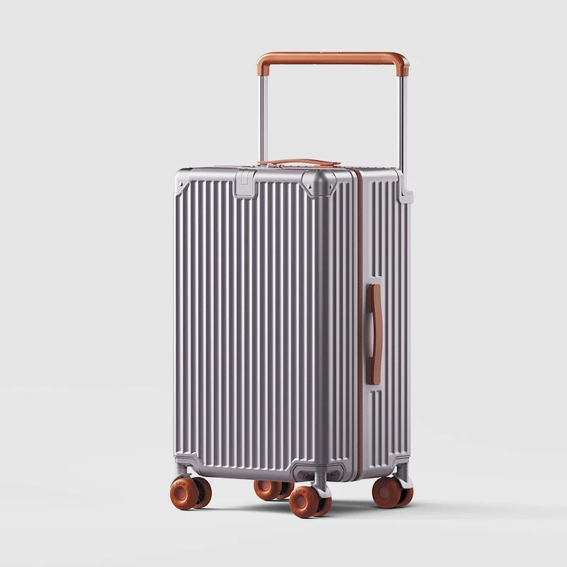 20/24/26/30 Inch Wide Handle Travel Suitcase Multifunctional Luggage With Cup Holder Travel Bags Large Capacity Rolling Luggage