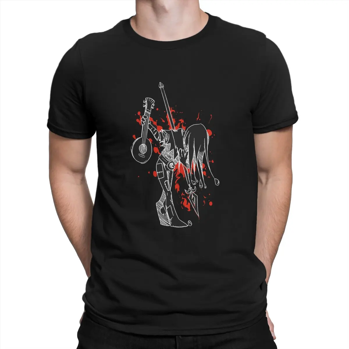 Men's T-Shirt Jester Finale Funny Cotton Tees Short Sleeve Darkest Dungeon T Shirts Crewneck Clothes Gift Idea