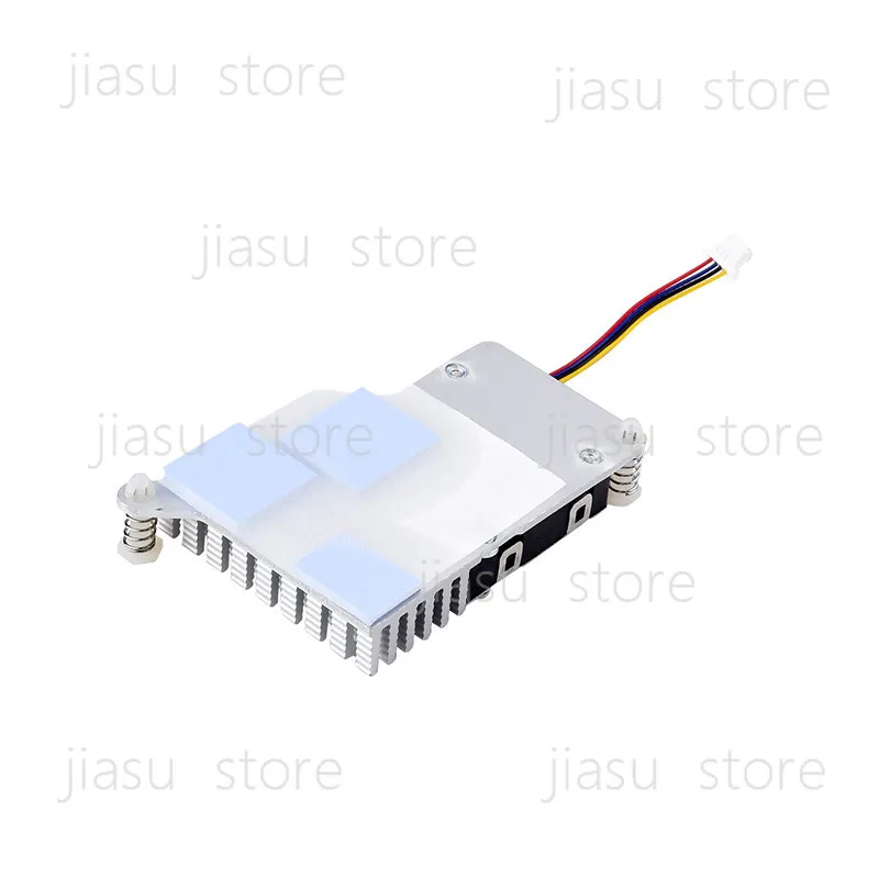 Raspberry Pi 5 Aluminum Cooling Kit, Active Cooler with Blower Fan, Waveshare Pi5 Heat Sink
