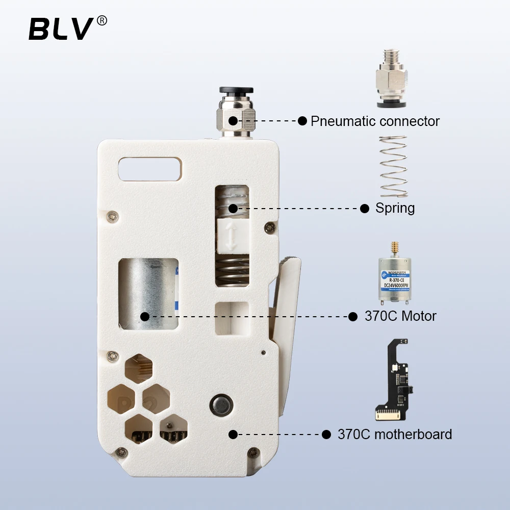 BLV AMS BMCU 370C وحدة واحدة لاستبدال مجموعة BMCU 370C مفتوحة المصدر AMS MMU bmcu