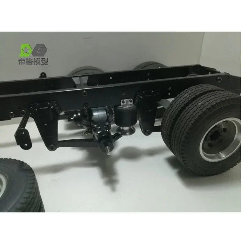 Simulation Metal Can Be Improved Air Bag Suspension for 1/14 Tamiya RC Truck Car Scania 56335 Man TGS TGX 56325 26329 Parts Toys