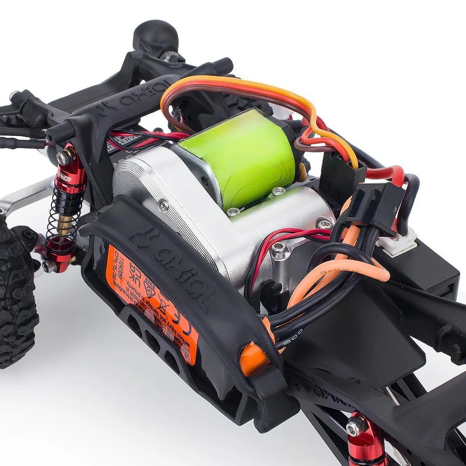 

Complete Metal Gearbox Assembly Aluminum Alloy Transmission for 1/30 RC Crawler SCX30 Chassis Modification Part