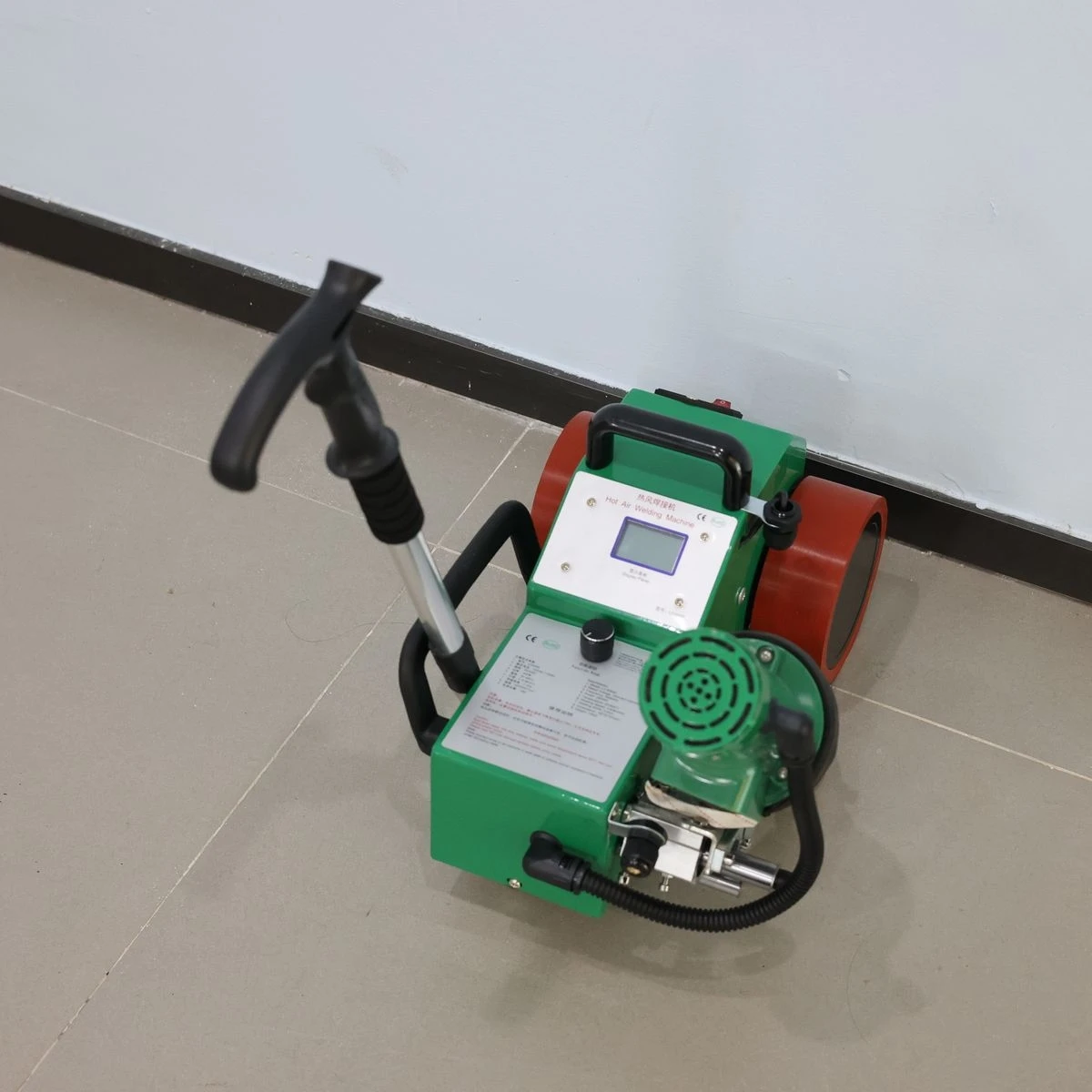 LC3000D Automatic Hot Air Welding Machine for PVC Film Material/Waterproof Membrane/Vinyl Banner / Tarpaulin Splicing