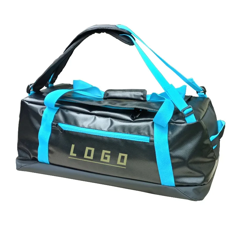 Custom Logo PVC Tarpaulin Sports Dry Duffel Bag Travel Backpack Durable Waterproof Design, Suitable for Packaging