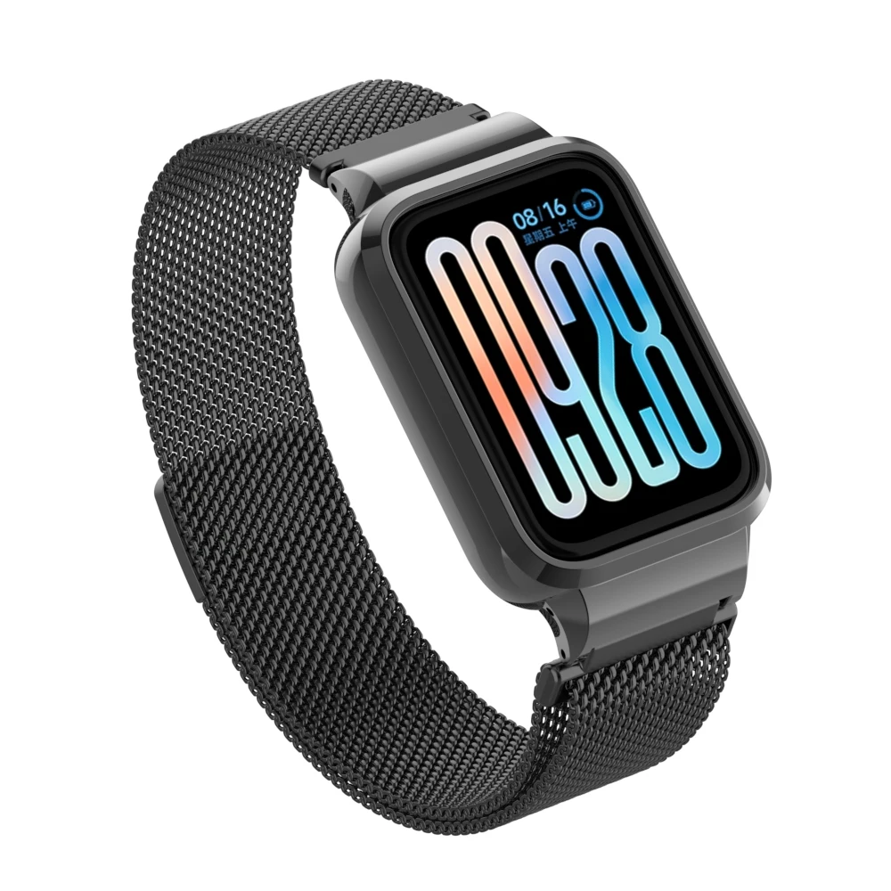 สําหรับMi Band 9 Proสายแม่เหล็กโลหะสําหรับXiaomi Smart Band 9 Proสายรัดข้อมือสําหรับXiaomi Band 9 Proสร้อยข้อมือ