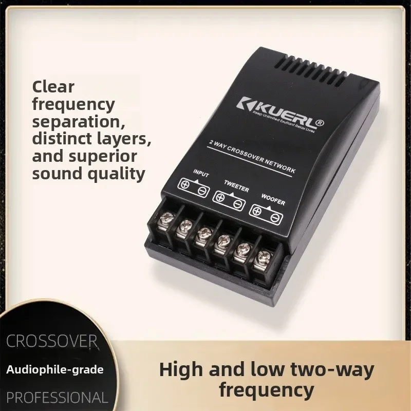 Able Car Audio Modified High and Low Frequency Divider Audiophile Grade Modified Frequency Divider Car Set Audio Divider