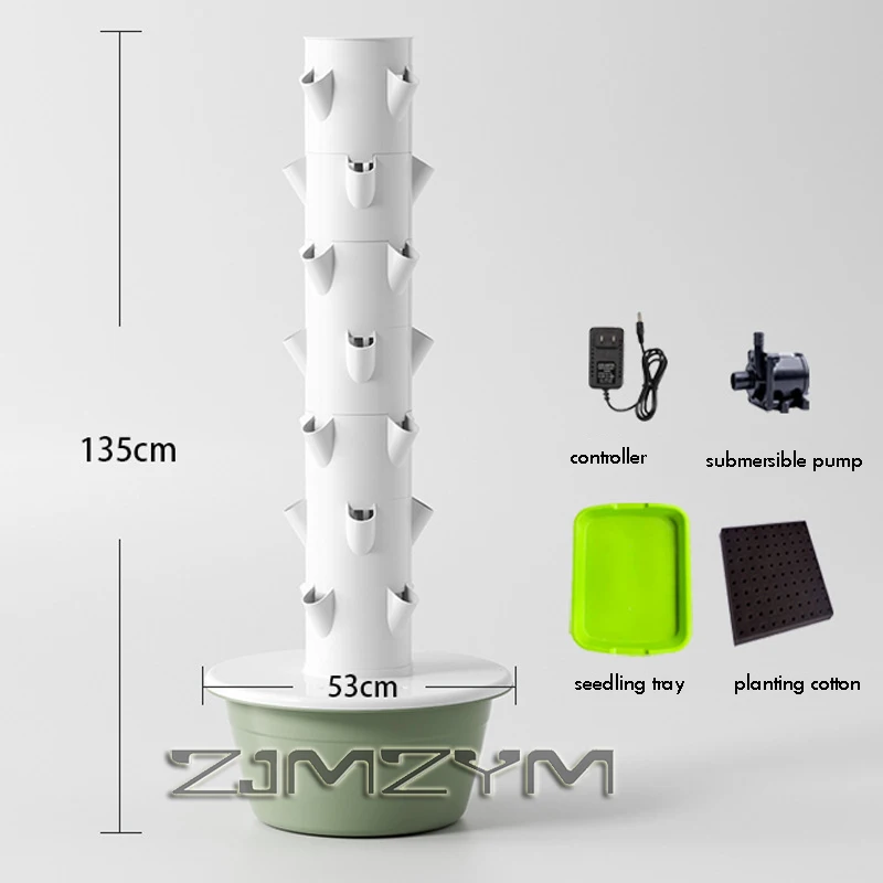Vertical Hydroponic Tower Home Smart Vegetable Growing Machine Soilless Cultivation Vegetable Growing Machine Aeroponic