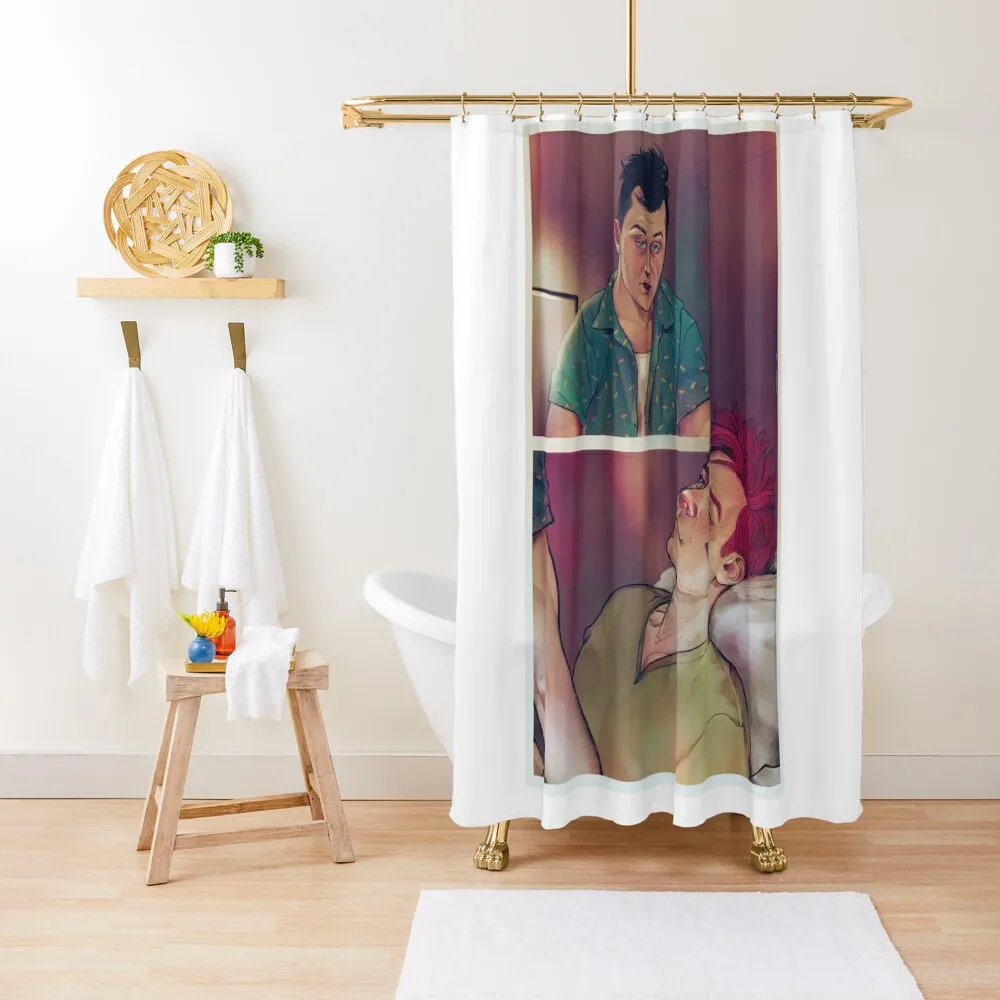 

My boyfriend. Page_1 Shower Curtain Shower Waterproof Anti-Mold Waterproof Shower For The Bathroom For Bathrooms Curtain