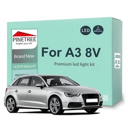 14Pcs Led Interior Light Kit For A3 S3 RS3 8V 2013-2018 Sportback Sedan Dome Map Door Canbus