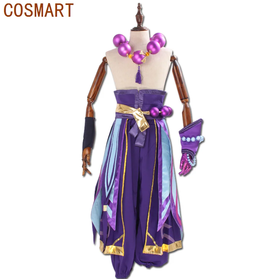 COSMART Game LOL The Boss Sett Cosplay Costume Sett Spirit Blossom Cosplay Halloween Uniform Men Carnival Party Outfits