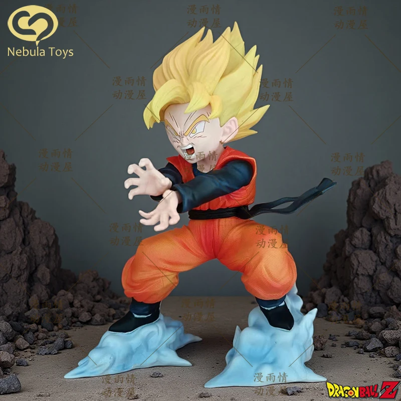 

19 см аниме Dragon Ball фигурка Сон Готен фигурки героев детство Готен фигурка ПВХ кукла украшение статуя коллекция модель подарок