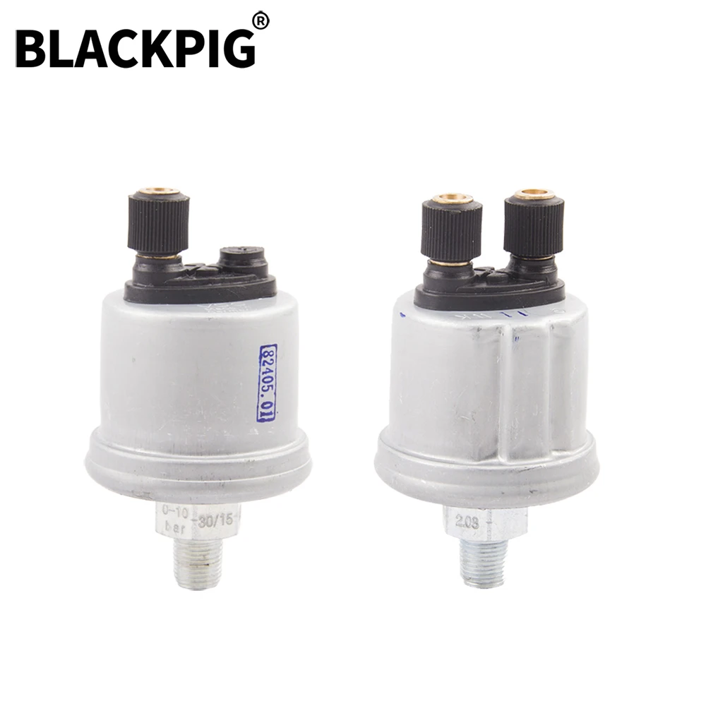 

Imported 1/8NPT VDO Oil Pressure Sensor 0 to 10 Bars Diesel generator part plug Alarm pressure sensor 1/4NPT high quality