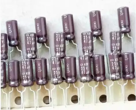 

30pcs/lot Japanese original NIPPON ASF 25V 47UF 5x11 copper foot audio aluminum electrolytic capacitor free shipping