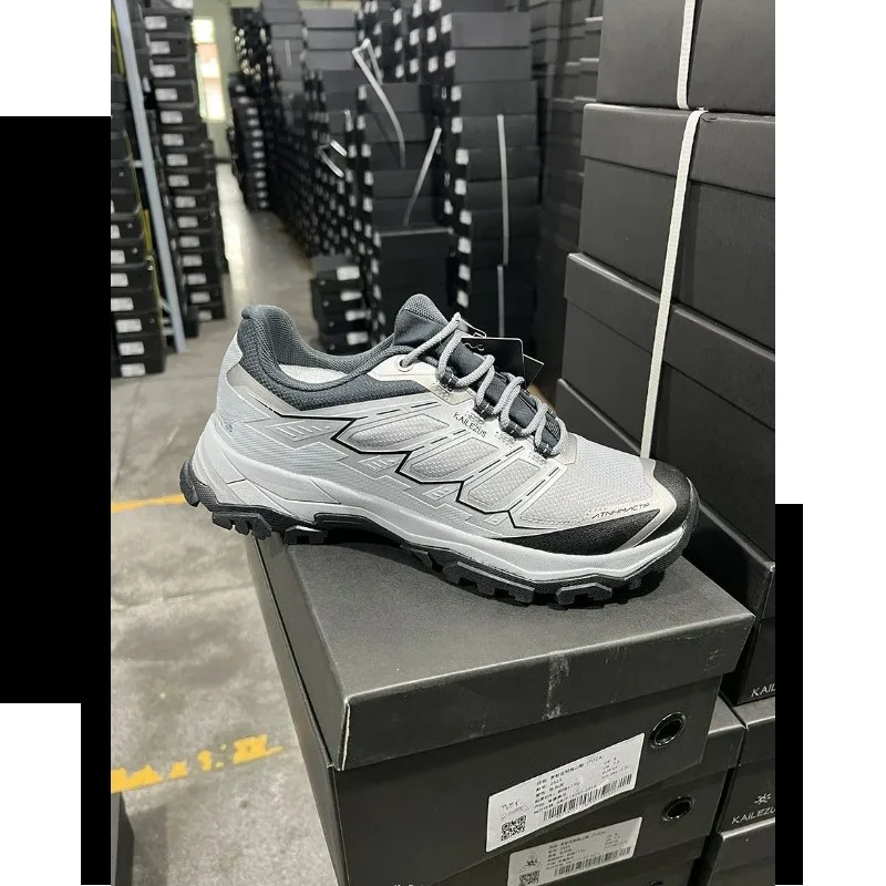2025年ニューマウンテンシューズ メンズ 滑り止めハイキングシューズ 高級ブランド アウトドアトレイルランニングシューズ メンズ 通気性ウォーキングシューズ