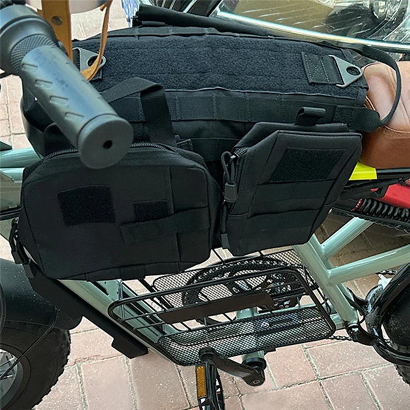 

For Super 73 S1/S2/R/Z Battery Frame Bag, Multiple Pockets Multifunctional Tool Storage Bag Motorcycle Parts