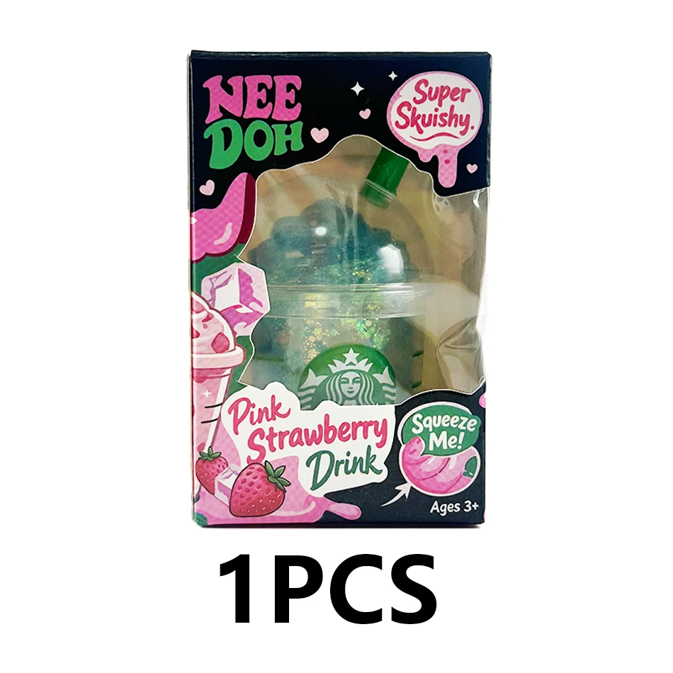 2026 Neue Need Doh Blind Box, Stressabbau-Trinkbecher, Sensorisches Quetschspielzeug, Buntes Squishy Stressabbau-Spielzeug, Geburtstagsgeschenk