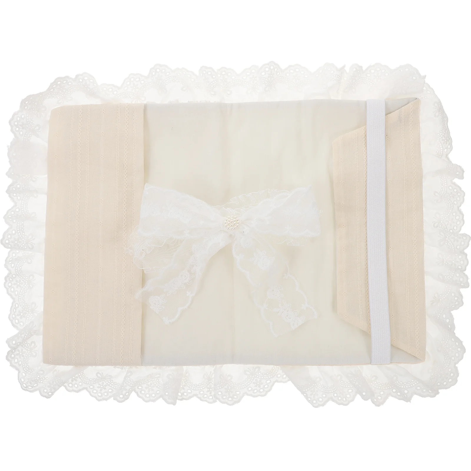 Book Cover Sleeve Protector A5 Book Covers Hardcover Soft Cloth Book Protector Flower Pattern Adjustable Book Sleeve Notebook