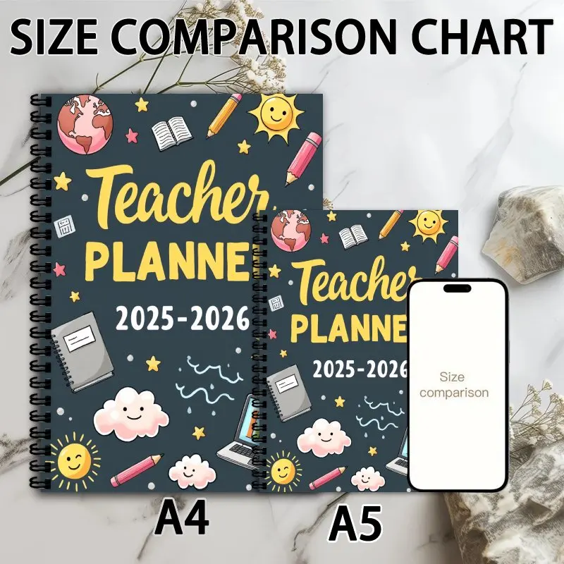 2025-2026 مخطط دروس المعلم، شهريًا، قائانات و جداول المهام الأسبوعية، مناسبة للاستخدام في المكاتب والمدارس والمنظمات #6