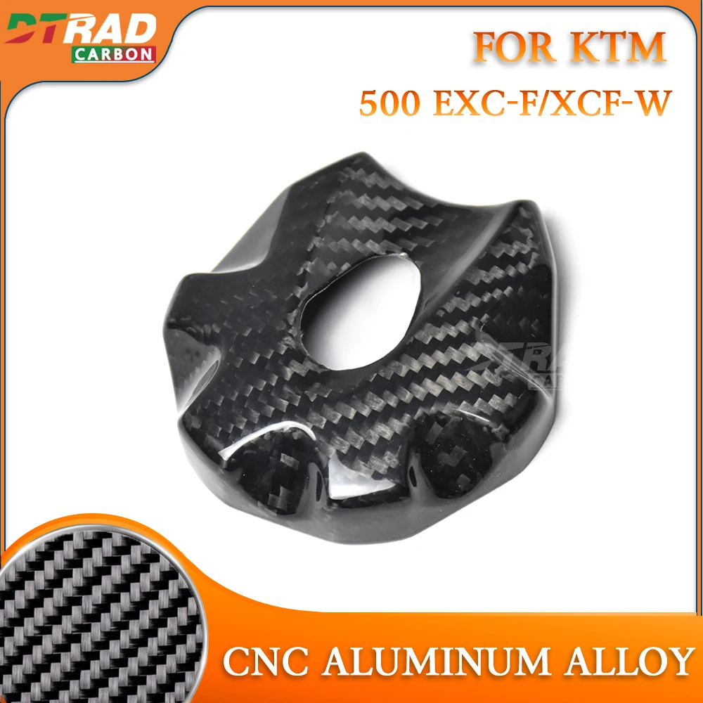 

Carbon fiber fuel tank cap protector For KTM XC XCF XCW XCF-W EXC EXCF TPI SIX DAYS 2014-2023, displacement 150-500cc off-road