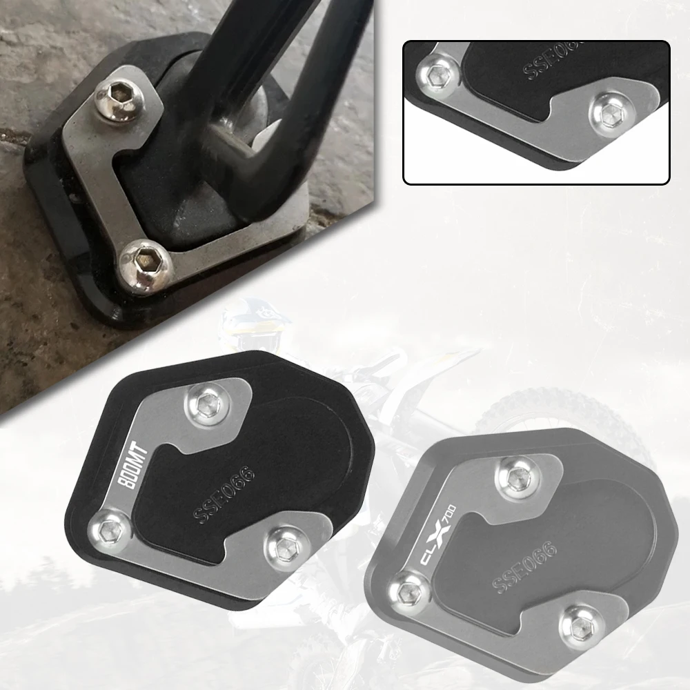 

FOR CFMOTO CLX700 /700 CL-X Heritage/Adventure/Sport 2020-2023 Kickstand Sidestand Stand Extension Enlarger 800MT N39° 2021-2023