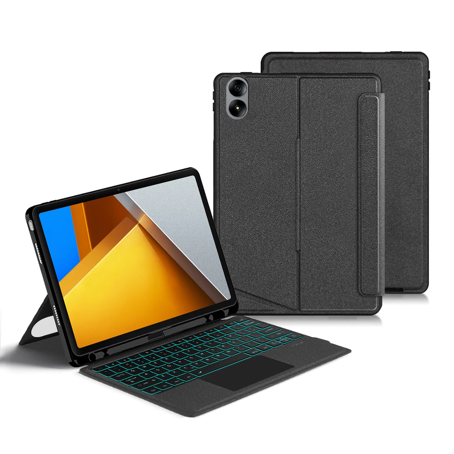 Imagem -06 - Capa do Teclado Trackpad Magic Capa para Tablet Destacável com Suporte s Pen Xiaomi Redmi Pad Pro 121 Polegadas 121 Polegadas 121 Polegadas 2024