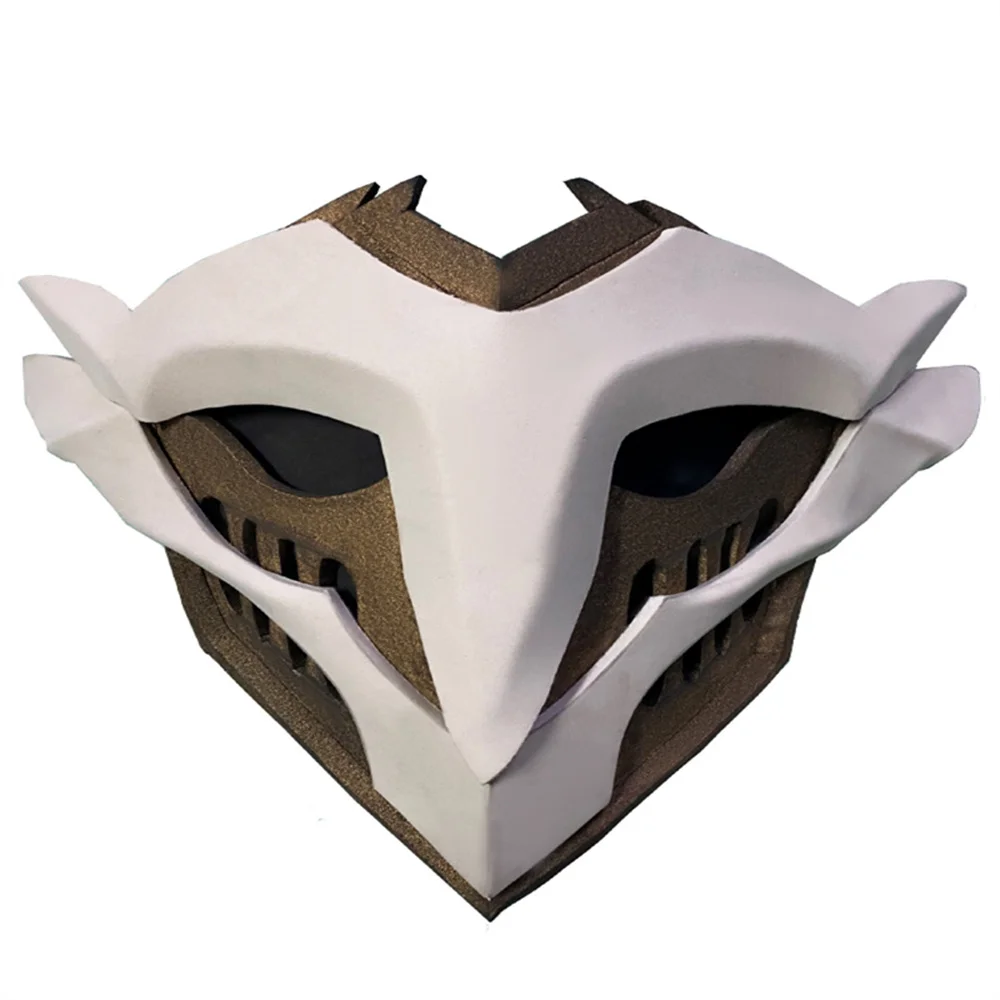 Ekko Cosplay Mask Ahri Cosplay Costume Accessory Tartaglia Women Men Halloween Party Role Play Prop Masquerade Eva Mask