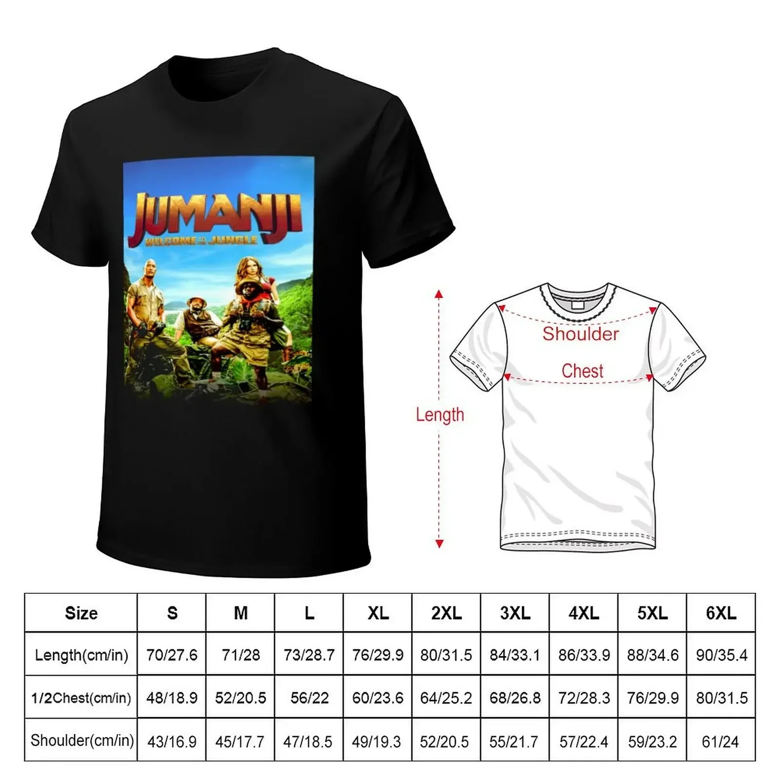 JUMANJI FANTASY T-shirt animal prinfor boys new edition heavyweights designer t shirt men