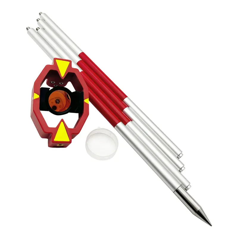 Mini Prisma com Liga de Alumínio Levantamento Offconjunto Estações Totais Leica Polos mm