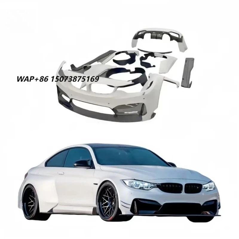 For M4 F82/83 Front and Rear Bumper Body Kit Fender Grille Engine Side Skirts Front Fenders Rear Fender air Dams Diffusers