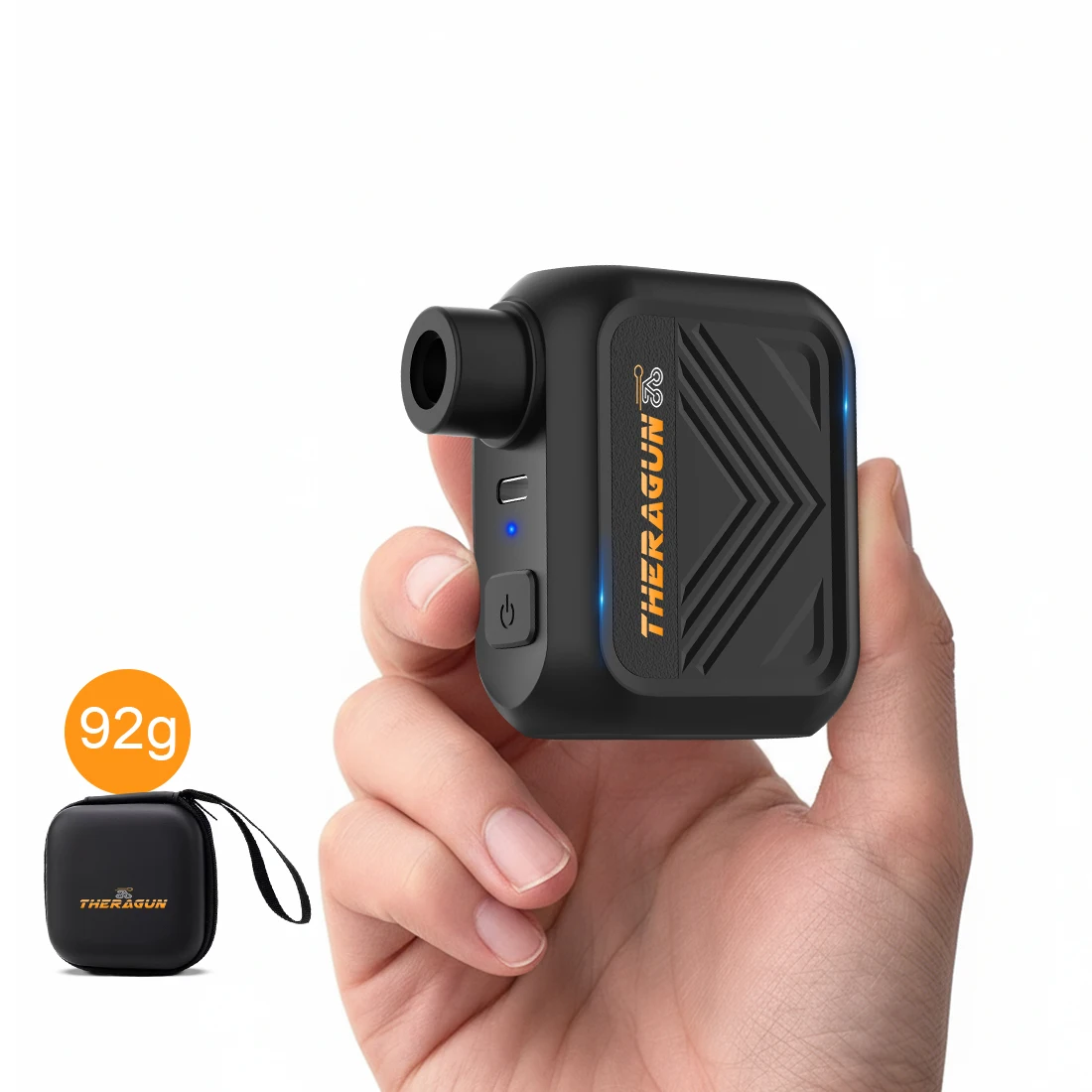 Mini Portable Bicycle Pump Rechargeable Air Inflator 100PSI 5V Type-C Bike Accessories for Bike Schrader Presta Tires.