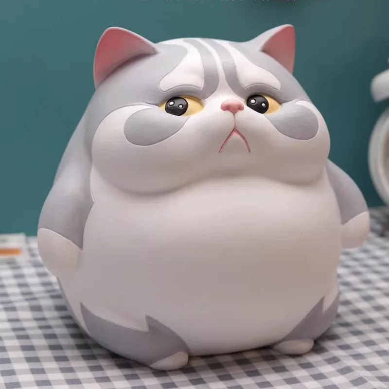 Creative Cartoon Cat Shaped Piggy Bank Large Capacity Unbreakable Money Saving Box Adults Kids Home Office Desk Decor Gift