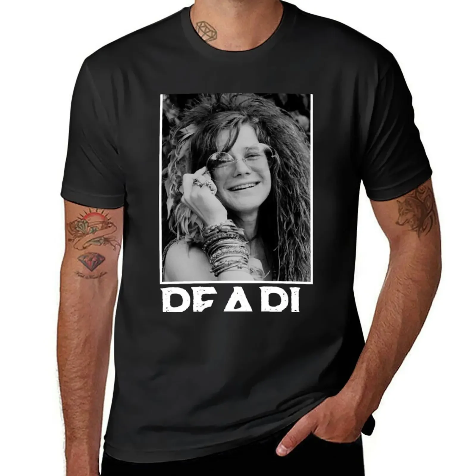 Janis Joplin Pearl Essential T-Shirt quick drying shirts graphic quick-drying plus size clothes men t shirt