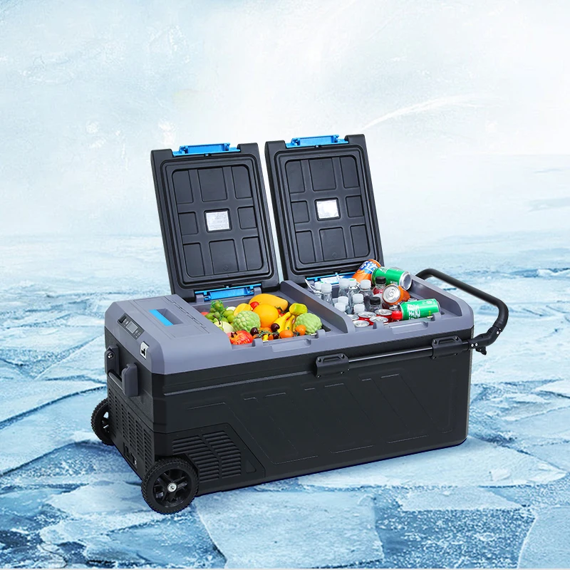 

Factory Direct Sale Solar Fridge 80l And Car Mini Fridge 220v 12v And Portable Compressor Car Fridge Freezer