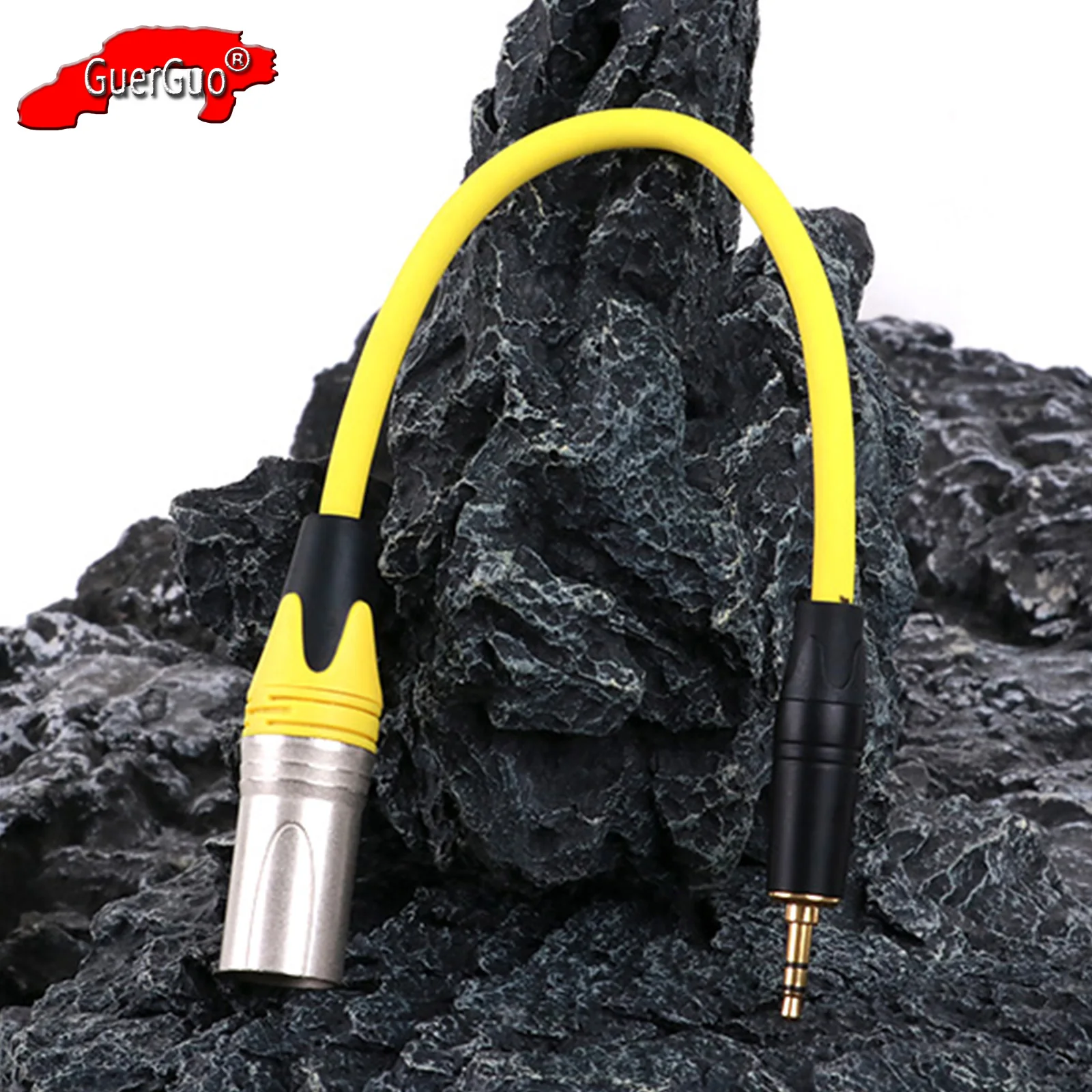 

3.5mm TRS Male to XLR 3Pin Male Stereo Audio Extension Adapter,XLR to Aux 1/8'' Jack Converter Cord for Mixer Amplifier Speaker