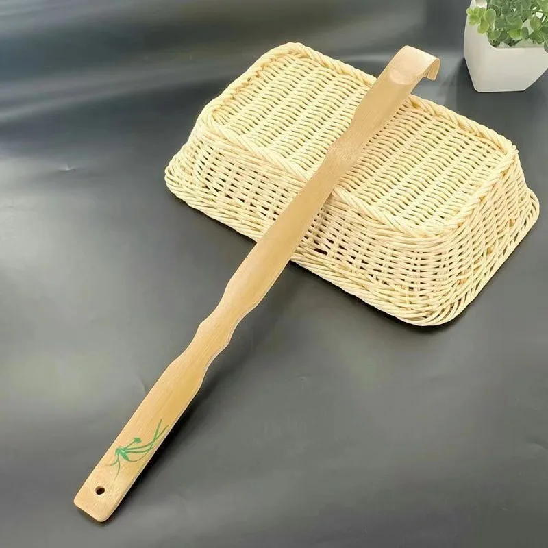 Durable Bamboo Wooden Massager Back Scratcher Wooden Body Roller Stick Backscratcher Itch Back Massage Relaxation Tools