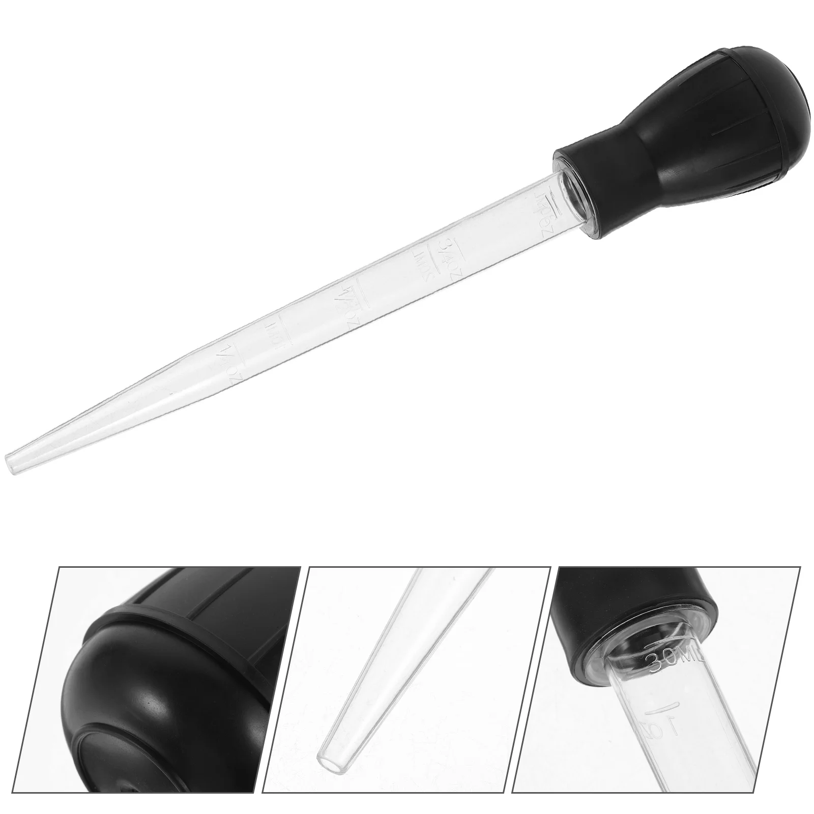 

BBQ Greaser Suite Container Heart Mirror Meat Injection Tool Grilled Baster Inflatable