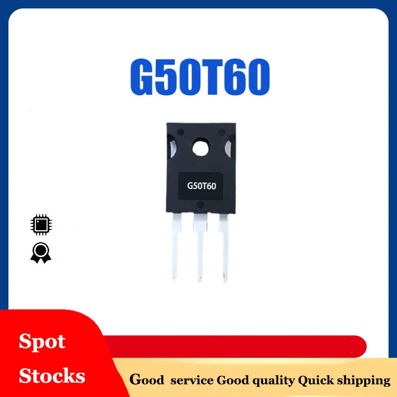

5PCS G50T60 50A 600V，IGBT Transistor