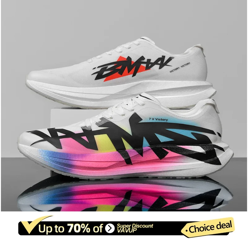 

Men's Running Shoes Outdoor Mesh Luxury shoes Couple Off-road Sneakers Cushioning Breathable Trainer Shoes Race Non-Slip Fashion