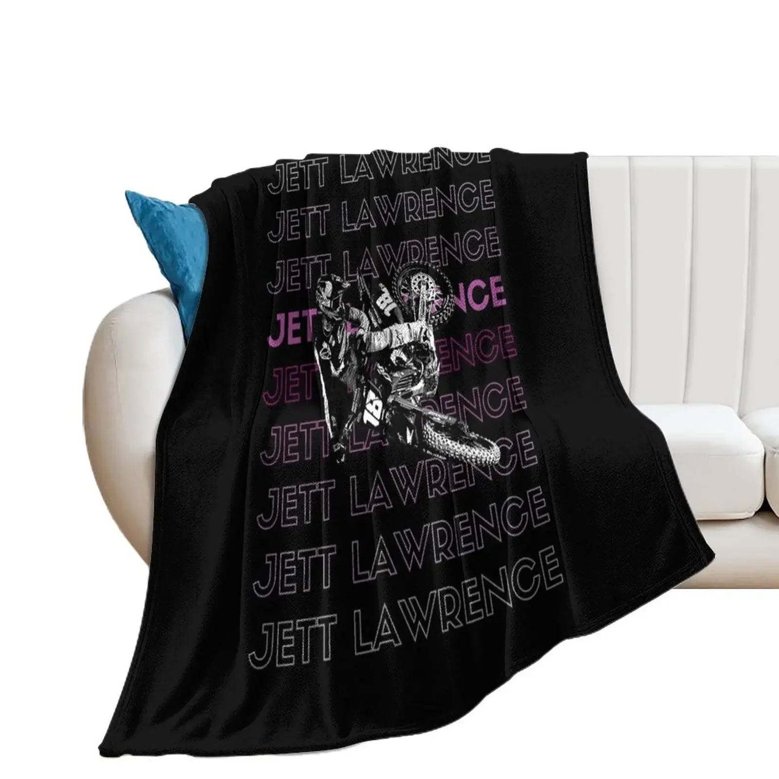 Jett Lawrence Classic Tshirt Throw Blanket Decorative Beds warm winter Soft Big anime Blankets